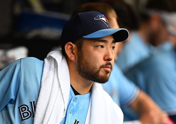 ブルージェイズ　菊池雄星　直筆サイン　帽子　ニューエラ NEWERA 