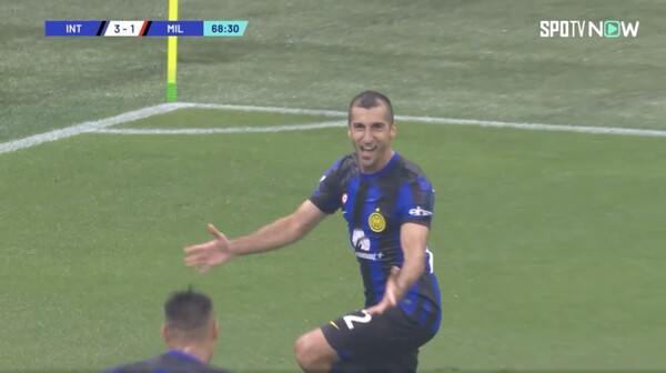 ともに3戦全勝で迎えたミラノダービーはインテルが5－1とミランを圧倒