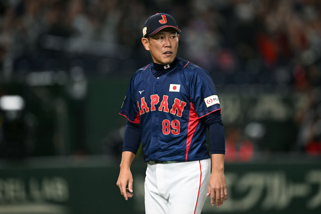 侍ジャパン 幼かっ 隅田知一郎 缶バッジ