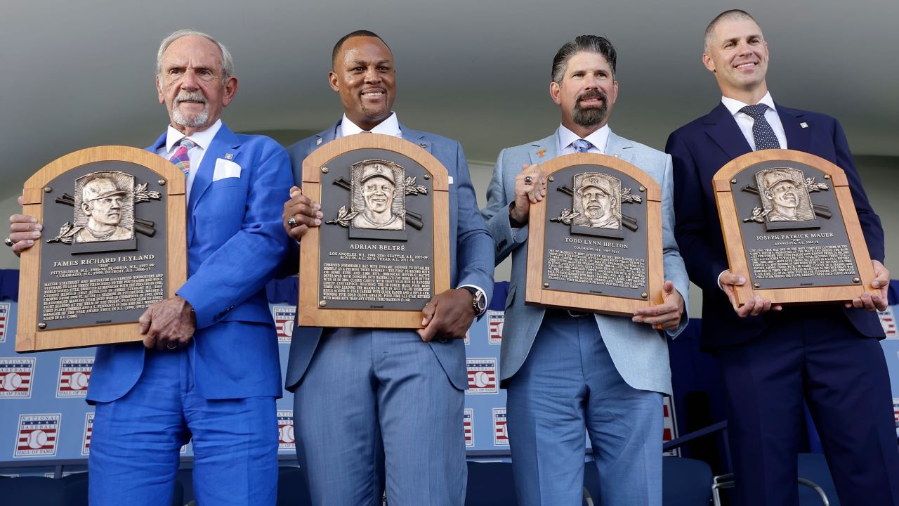 2024年のMLB殿堂入り式典 ベルトレやマウアーらが選出 < ニュース