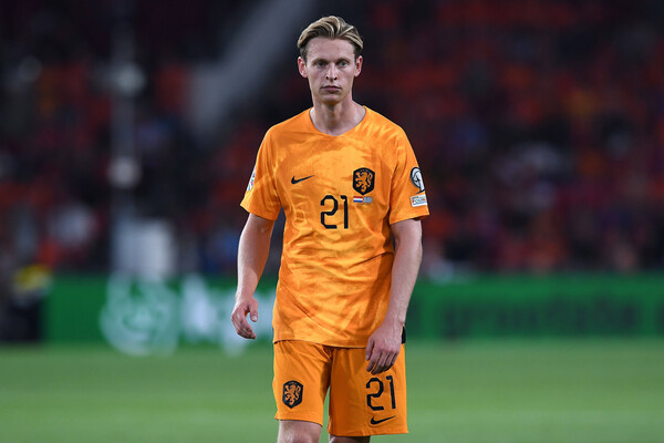 デ・ヨング、433日ぶりのオランダ代表復帰を果たす「本当に楽しみにし