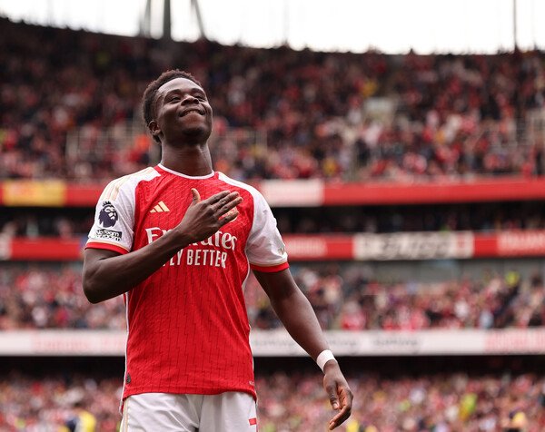 サカ、自身がPOTMに輝いたウェストハム戦を振り返る「僕たちは勢いに