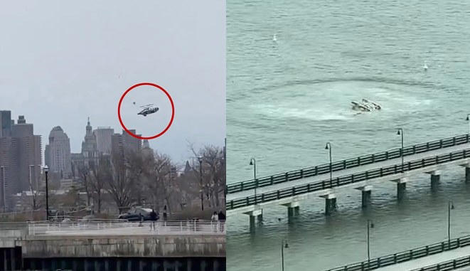 プロペラが外れ、機体が真っ二つに」目撃証言に衝撃広がる、墜落