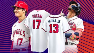 アクーニャjr ユニフォーム Nike 2023 City Connect アクーニャJr. レプリカ ユニフォーム