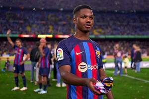 アンス・ファティ 　FCバルセロナ　ユニフォーム　ブライトン アンス・ファティ FCバルセロナユニフォームブライトン